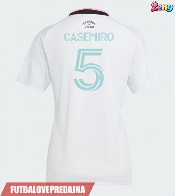 Lacne Ženy Futbalové dres Inter Miami Casemiro #5 2026-27 Krátky Rukáv - Tretina